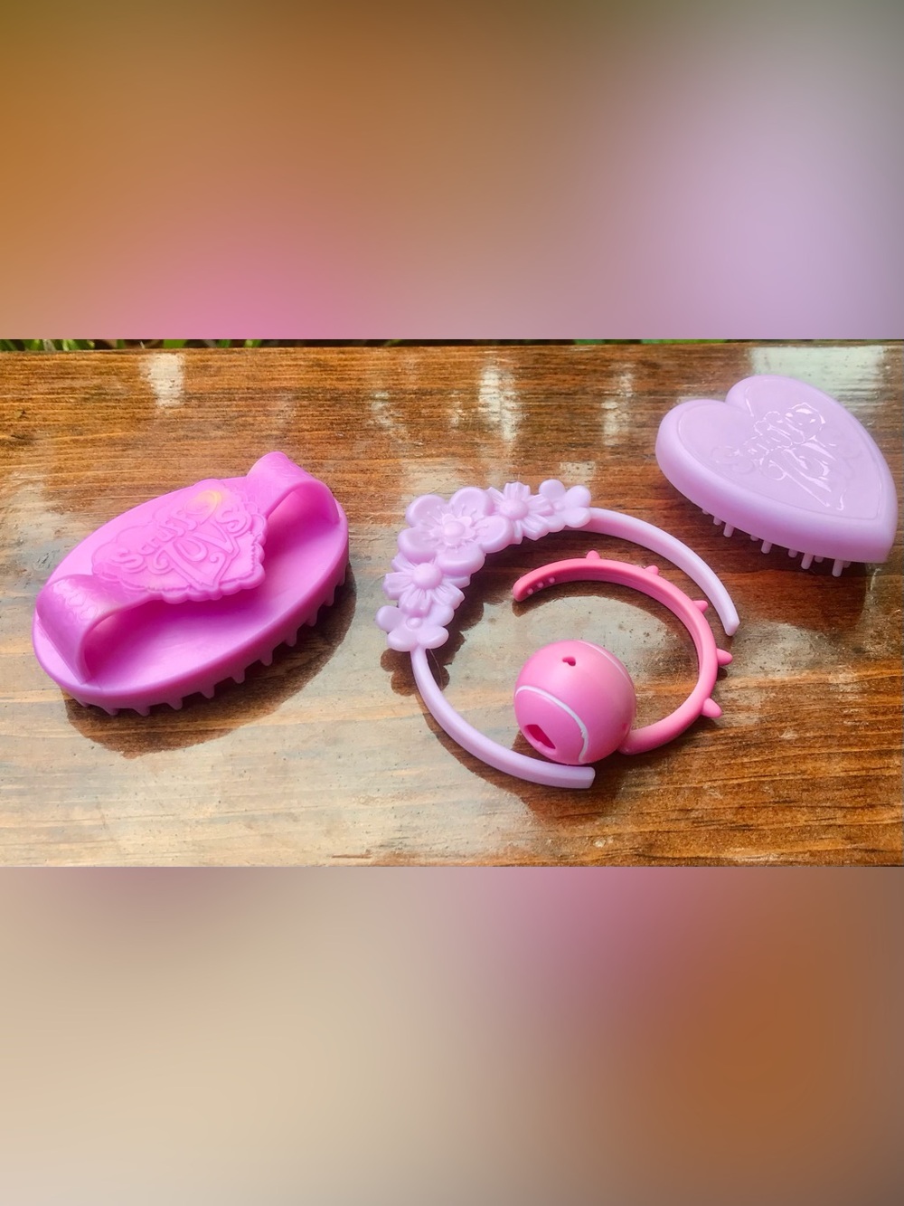 SCRUFF A LUVS Plush Stuffed Animal Doll Replacement Combs Hairbrush Accessories